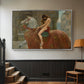Lady Godiva, 1898 - Floater Framed Canvas Print