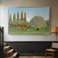 Meadlowland (The Pasture), 1910 - Floater Framed Canvas Print