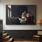 Girl Interrupted at Her Music, c. 1658-1659 - Floater Framed Canvas Print