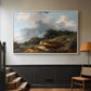 The Watering Place, c. 1765 - Floater Framed Canvas Print