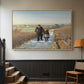 The Old Man and the Child, 1888 - Floater Framed Canvas Print