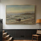 Storm at Rügen, 1882 - Floater Framed Canvas Print