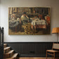 The Meal (De maaltijd), c. 1885 - Floater Framed Canvas Print