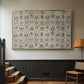 Long Cushion Cover (Printed Textile), c. 1600 - Floater Framed Canvas Print