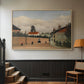 Outskirts of Paris, c. 1906-1910 - Floater Framed Canvas Print