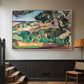 Landscape at Collioure, 1907 - Floater Framed Canvas Print