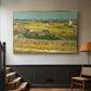 The Harvest, 1888 - Floater Framed Canvas Print