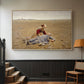 Worn Out (Udslidt), 1889 - Floater Framed Canvas Print