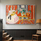 The Lute (Le luth), 1943 - Floater Framed Canvas Print