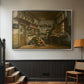 The Tinker, 1861 - Floater Framed Canvas Print