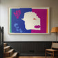 The Wolf (Le loup), from Jazz, 1947 - Floater Framed Canvas Print