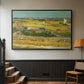 The Harvest, 1888 - Floater Framed Canvas Print