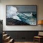 Northeaster, 1895 - Floater Framed Canvas Print