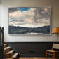 The Lone Boat, North Woods Club, Adirondacks, 1892 - Floater Framed Canvas Print