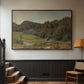 Landscape at Ljan, 1858 - Floater Framed Canvas Print