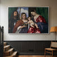 Madonna and Child with Saints Dorothy and George, c. 1516 - Floater Framed Canvas Print