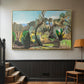 Landscape near Nice, c. 1918 - Floater Framed Canvas Print