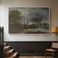 Salisbury Cathedral from the Meadows, c. 1831 - Floater Framed Canvas Print