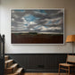 Extensive Landscape with Grey Clouds, c. 1821-1822 - Floater Framed Canvas Print