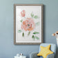 Rose Contour - Barnwood Framed Art Print