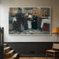 Kissing the Relic, 1893 - Floater Framed Canvas Print
