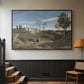 La Cervara, the Roman Campagna, c. 1830-1831 - Floater Framed Canvas Print