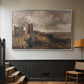 Hadleigh Castle, Mouth of Thames, c. 1829 - Floater Framed Canvas Print