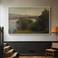 View of the Mondsee, 1870 - Floater Framed Canvas Print