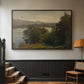 View of the Mondsee, 1870 - Floater Framed Canvas Print