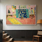 The Pink Studio (L'Atelier Rose), 1911 - Floater Framed Canvas Print