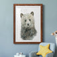 Forest Fur Baby Bear - Premium Framed Print - Distressed Barnwood Frame - Ready to Hang