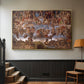 The Last Judgment (Charon's Boat and the Damned), 1536-1541 - Floater Framed Canvas Print