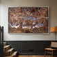 The Last Judgment (Charon's Boat and the Damned), 1536-1541 - Floater Framed Canvas Print