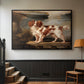 Portrait of Dash, a Favourite Spaniel, Property of Lady Frances Vane-Tempest, 1819 - Floater Framed Canvas Print