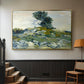 The Rocks, 1888 - Floater Framed Canvas Print
