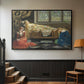The Sleeping Beauty, 1921 - Floater Framed Canvas Print