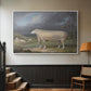 A Border Leicester Ewe, c. 1795-1800 - Floater Framed Canvas Print