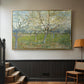 The Pink Orchard, 1888 - Floater Framed Canvas Print