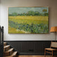 Field with Irises near Arles, 1888 - Floater Framed Canvas Print