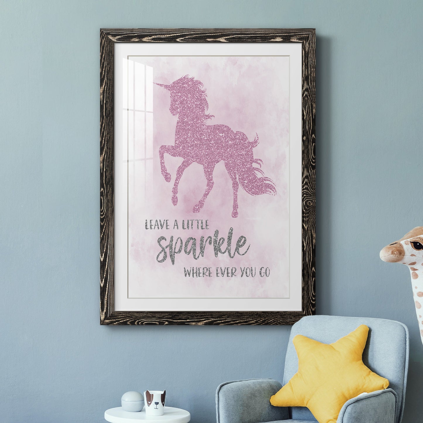 Sparkle - Premium Framed Print - Distressed Barnwood Frame - Ready to Hang