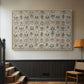 Long Cushion Cover (Printed Textile), c. 1600 - Floater Framed Canvas Print
