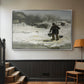 Tøsne, 1895 - Floater Framed Canvas Print