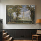 Salisbury Cathedral from the Bishop's Grounds, c. 1825 - Floater Framed Canvas Print
