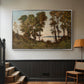 The Banks of the Allier, 1894 - Floater Framed Canvas Print