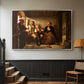 Neighbors (Naboer), 1855 - Floater Framed Canvas Print