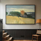 Fields of Wheat in Cagnes, 1918 - Floater Framed Canvas Print