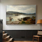 By the Water, 1876 - Floater Framed Canvas Print