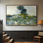 The Rocks, 1888 - Floater Framed Canvas Print