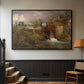 Parham Mill, Gillingham, 1826 - Floater Framed Canvas Print