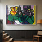 Pitcher and Bowl of Fruit, 1931 - Floater Framed Canvas Print